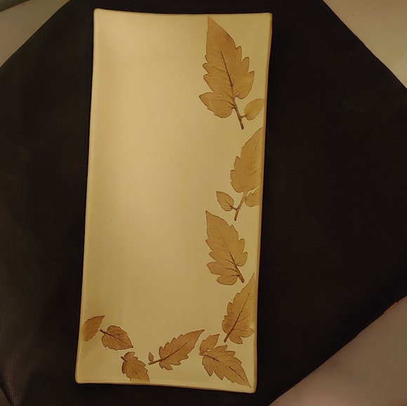 Kaleidoscope Pottery 12" x 5.5" Rectangle Tray - Picture 2 of 5